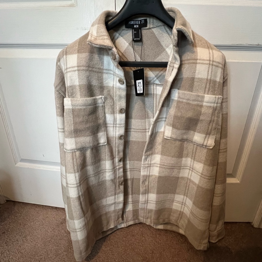 Forever 21 Beige Shacket